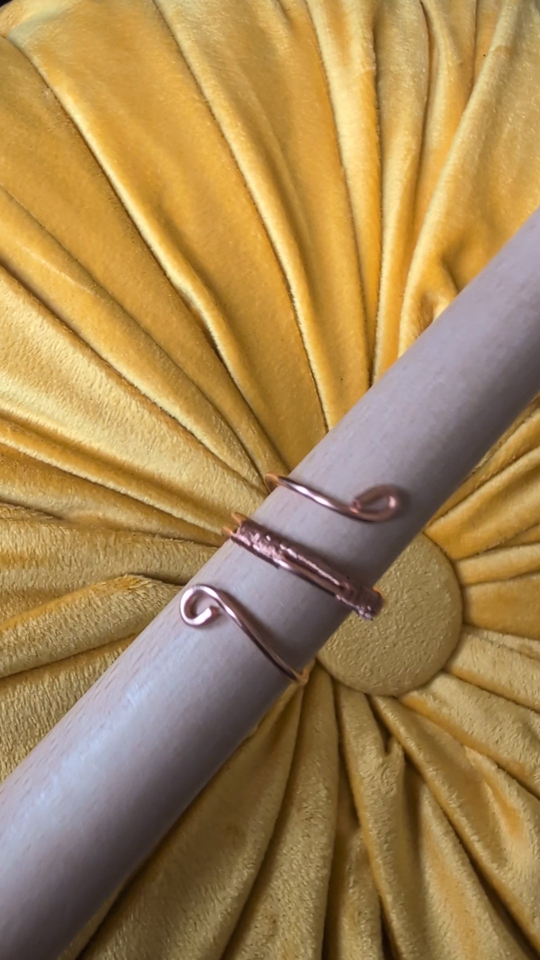 Copper Goddess Ring