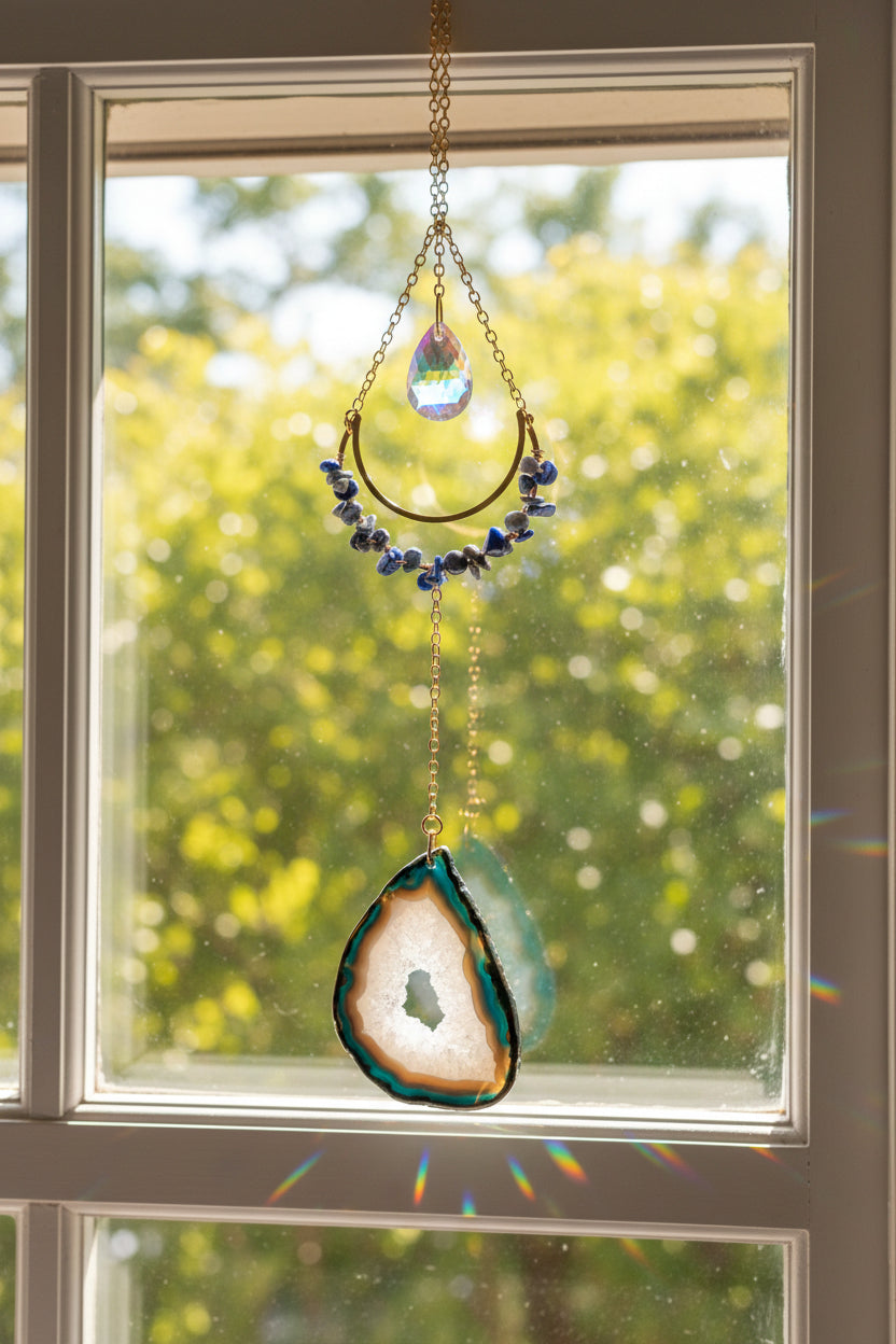 Lapis Lazuli Sun Catcher