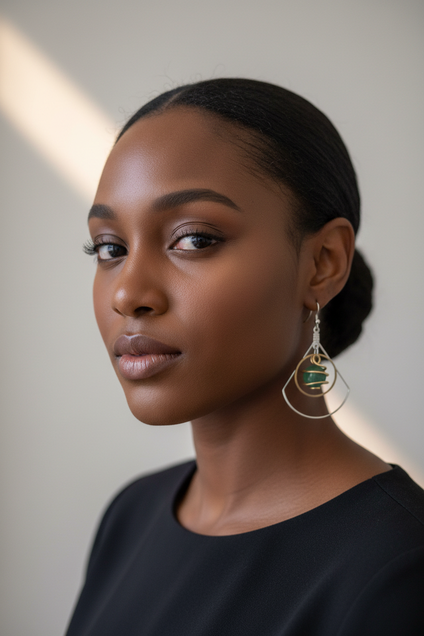 Jaded Trinity Earrings