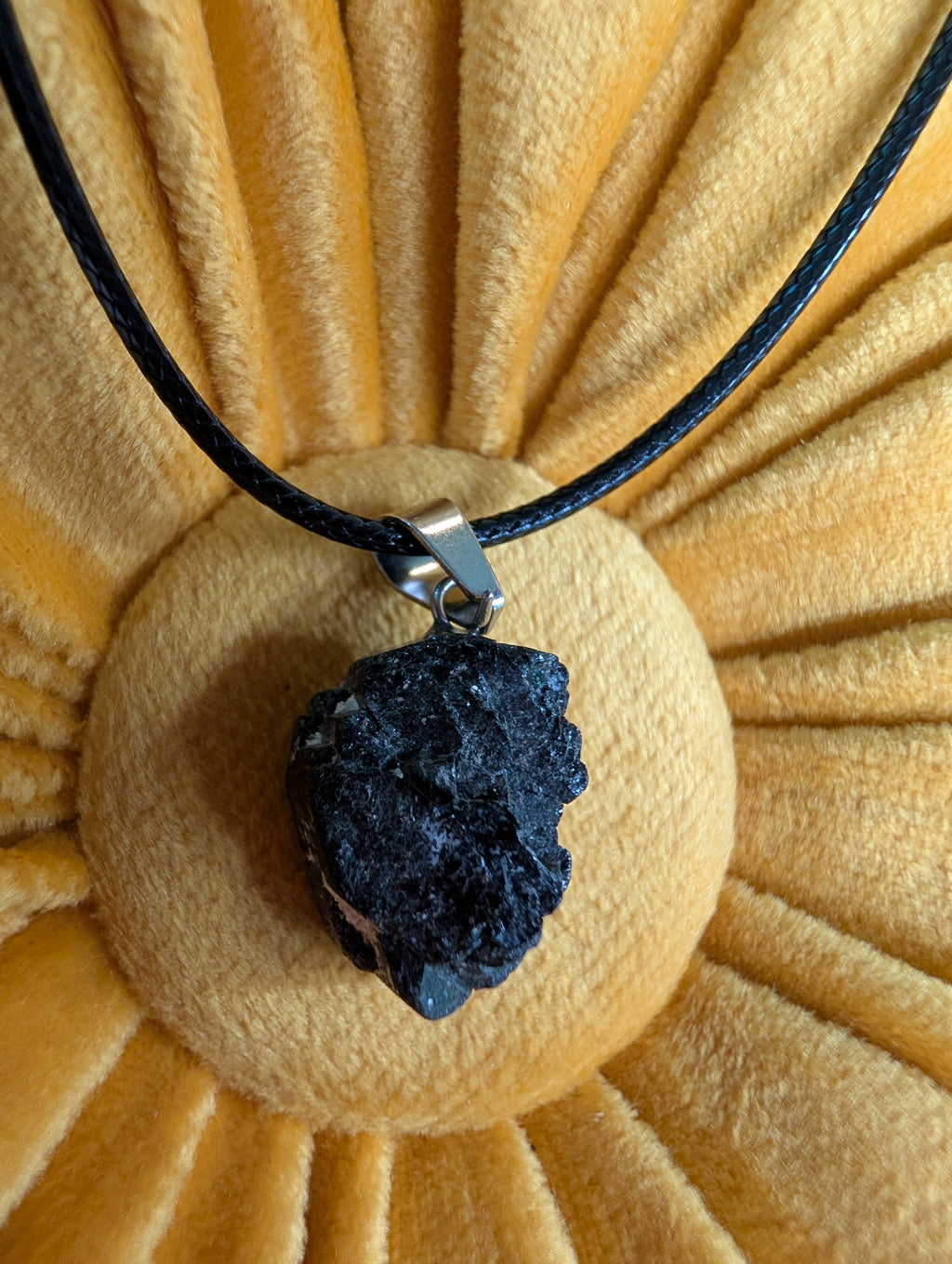 Raw Tourmaline Necklace