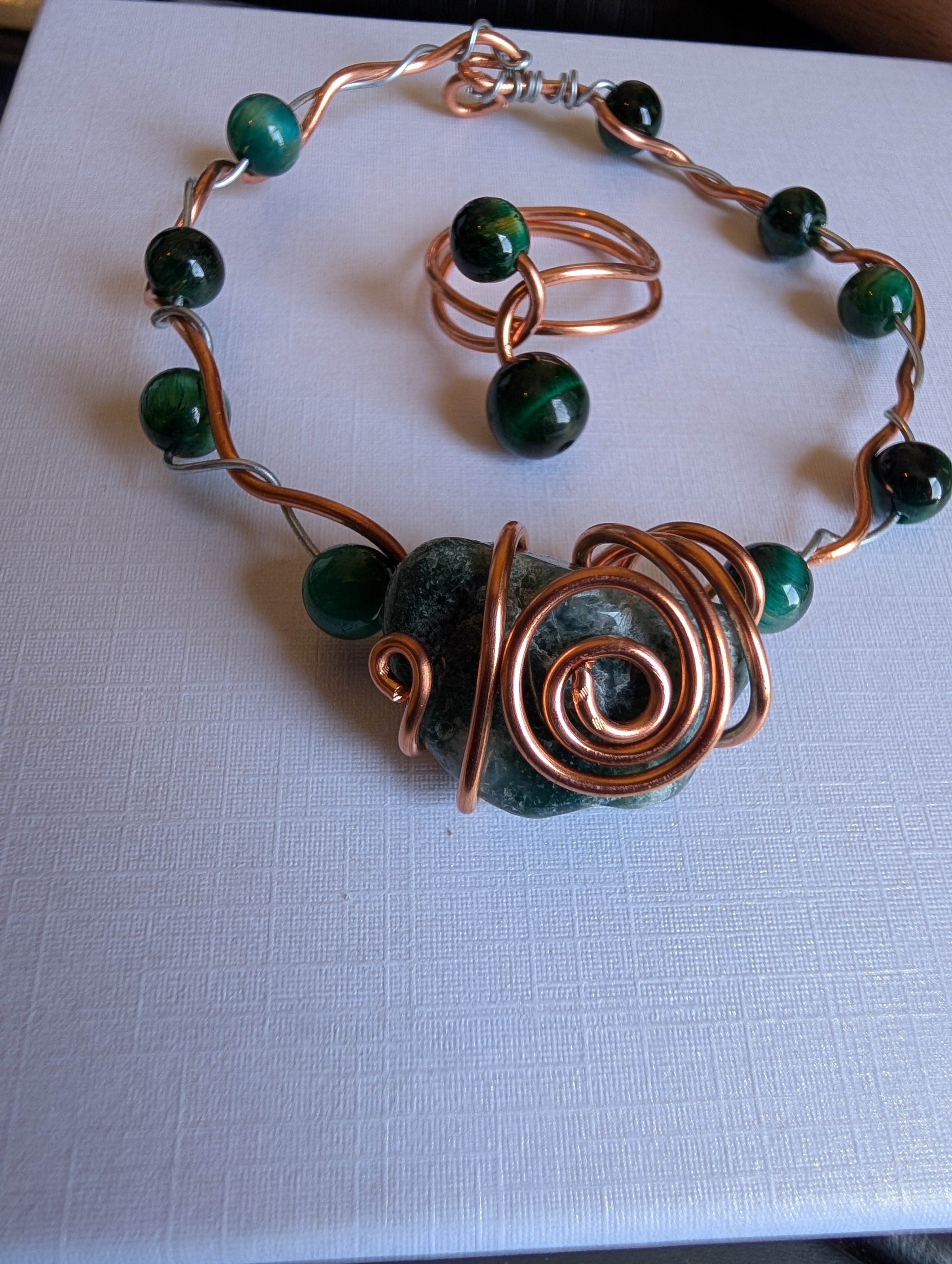 The Green Goblin Bracelet and ring set