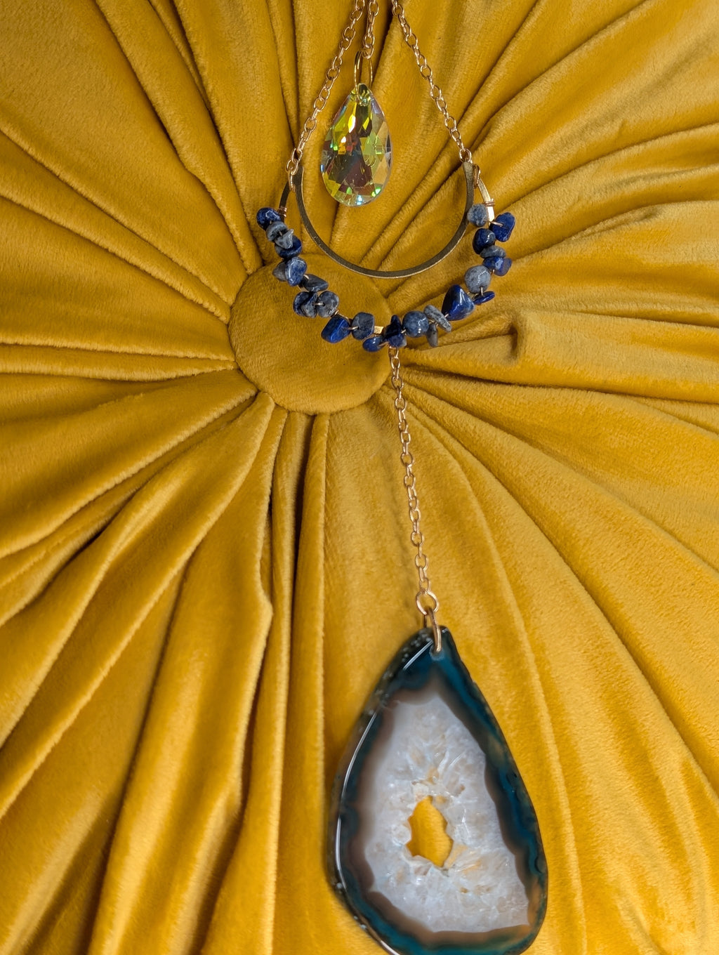 Lapis Lazuli Sun Catcher