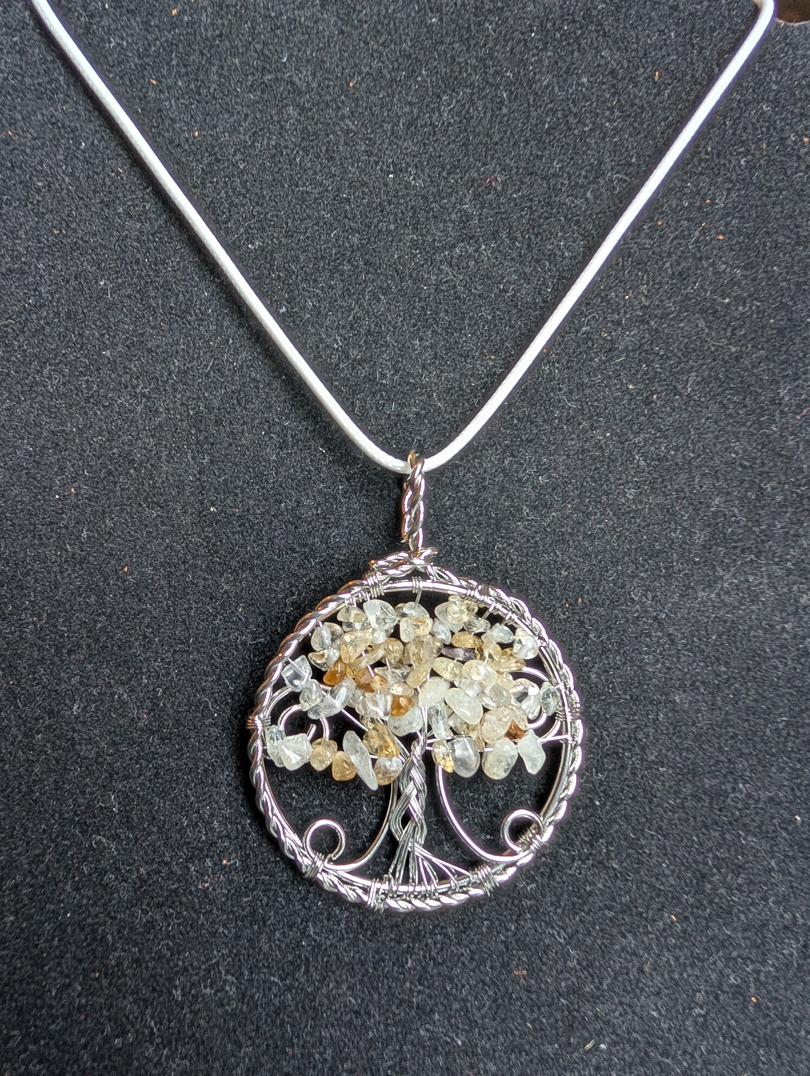 Citrine Tree of Life Necklace