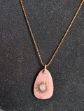 Pink Opal Ra Necklace
