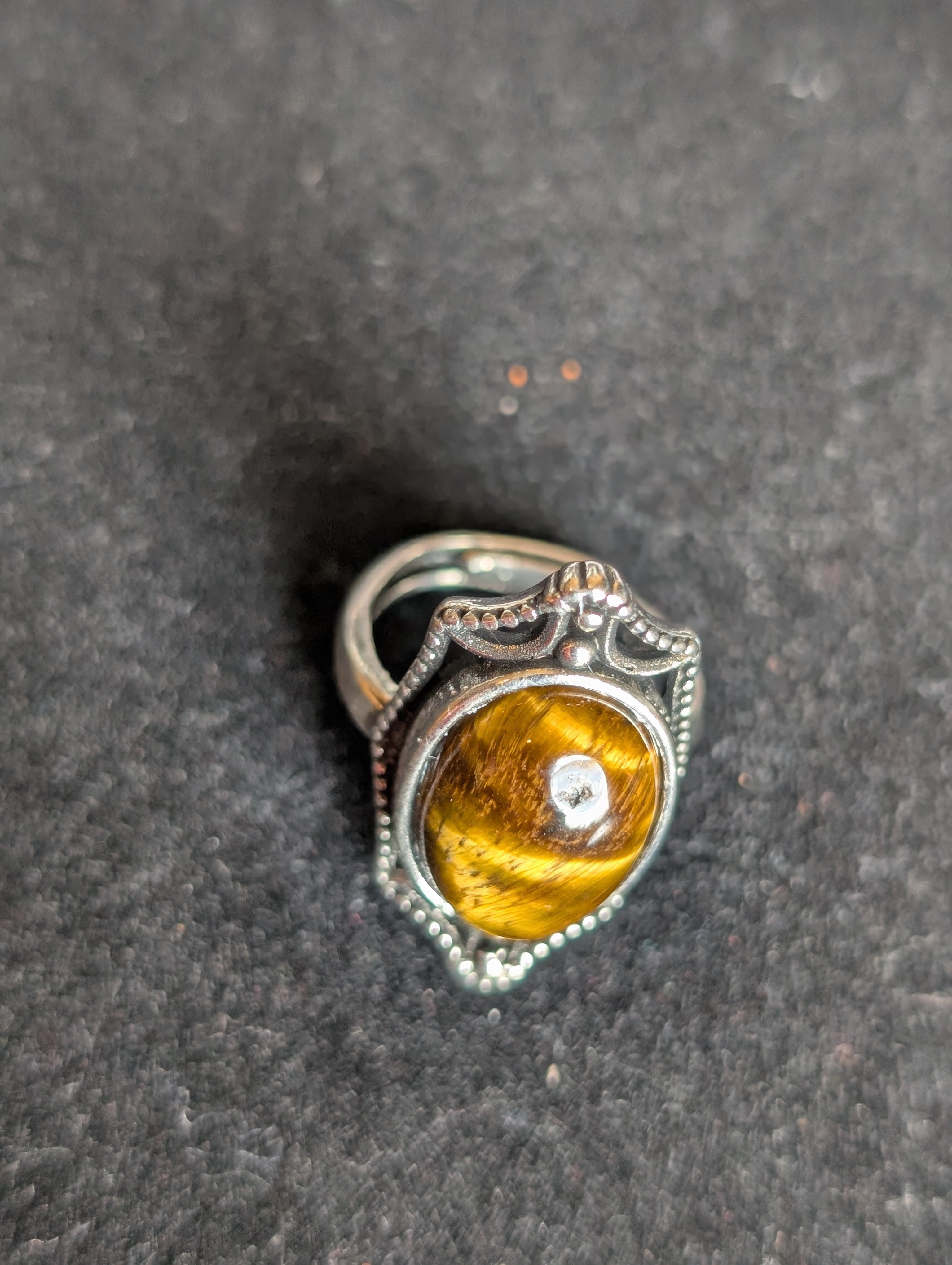 Tigers Eye Ring