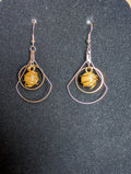 Rays of Sun Trinity Earrings