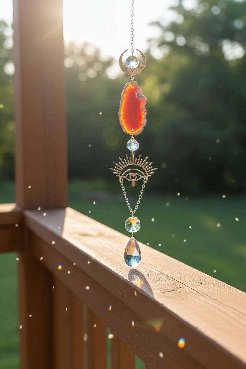 All Seeing Eye Sun Catcher