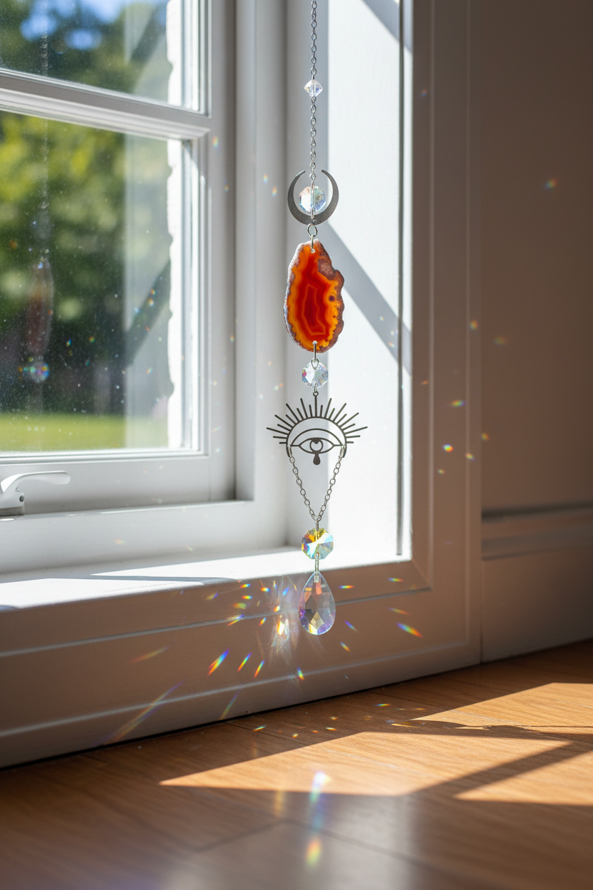 All Seeing Eye Sun Catcher