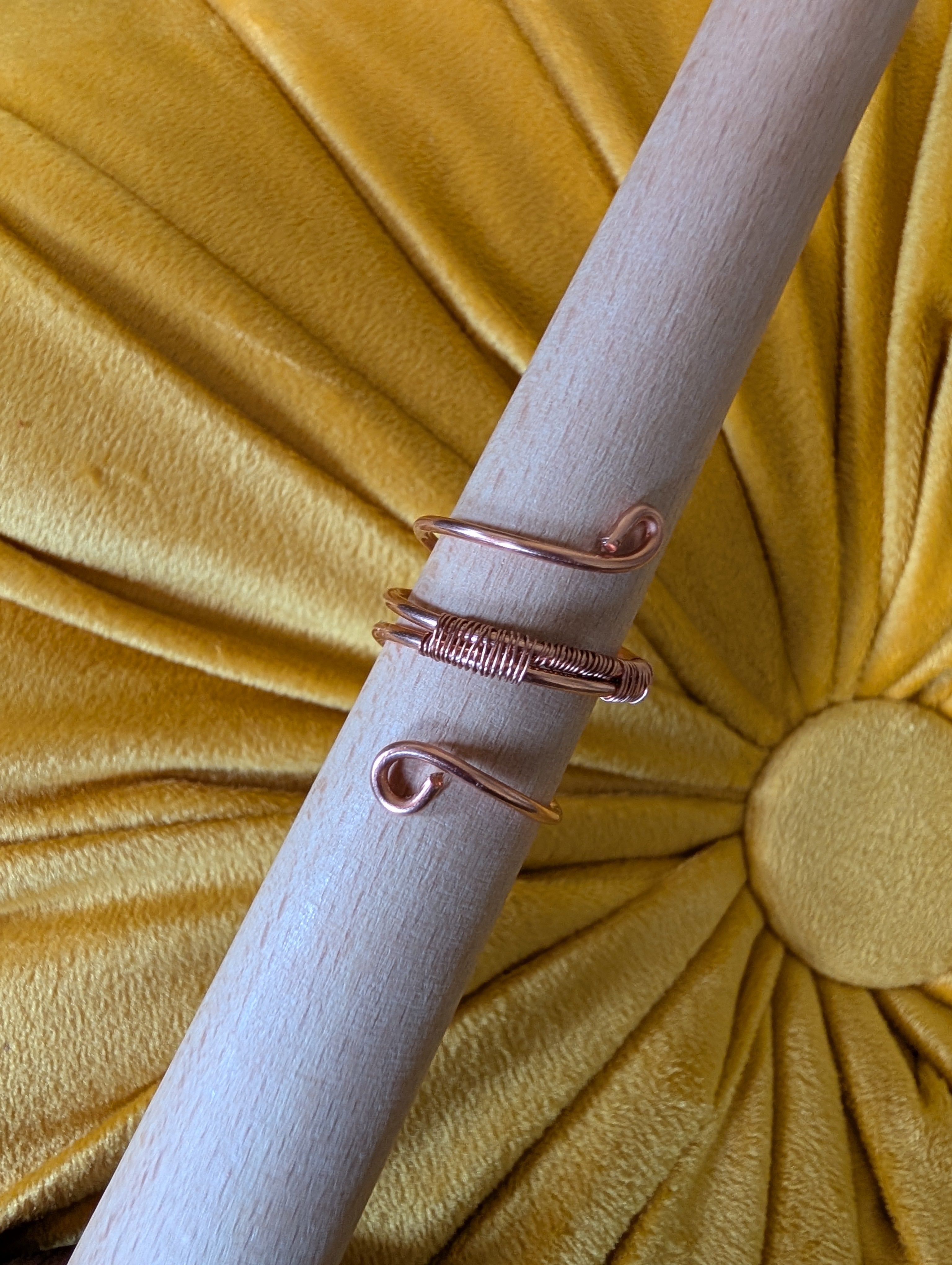 Copper Goddess Ring